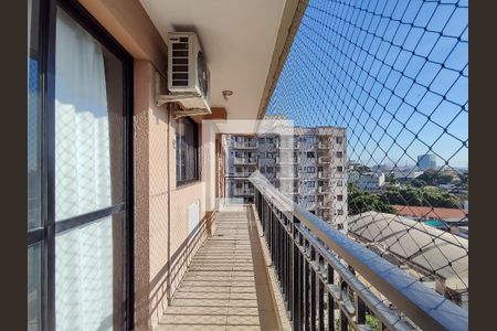 Varanda da Sala de apartamento à venda com 2 quartos, 73m² em São Cristóvão, Rio de Janeiro