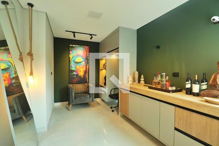 Hall de entrada de apartamento para alugar com 4 quartos, 170m² em Utinga, Santo André