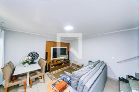 Sala de casa de condomínio para alugar com 2 quartos, 98m² em  Chácara Belenzinho, São Paulo