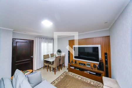 Sala de casa de condomínio para alugar com 2 quartos, 98m² em  Chácara Belenzinho, São Paulo