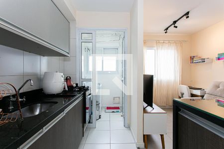 Cozinha de apartamento para alugar com 1 quarto, 35m² em Mooca, São Paulo