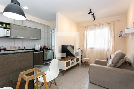 Sala de apartamento para alugar com 1 quarto, 35m² em Mooca, São Paulo