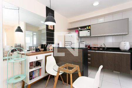 Cozinha de apartamento para alugar com 1 quarto, 35m² em Mooca, São Paulo