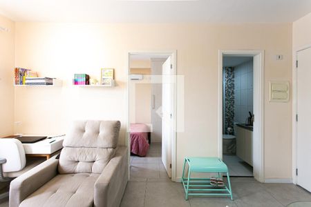 Sala de apartamento para alugar com 1 quarto, 35m² em Mooca, São Paulo