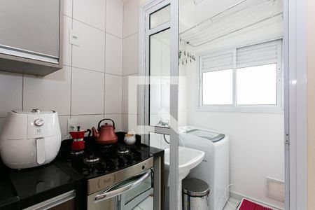 Cozinha de apartamento para alugar com 1 quarto, 35m² em Mooca, São Paulo