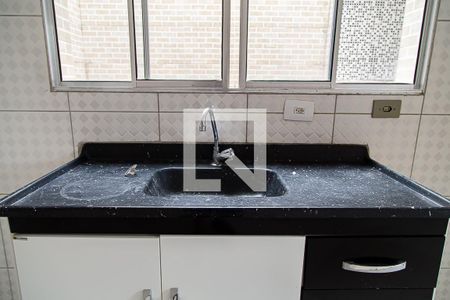 Sala e Cozinha - pia de apartamento para alugar com 1 quarto, 50m² em Parque Jabaquara, São Paulo