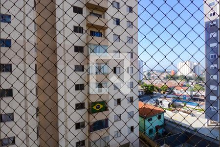 Sacada - vista de apartamento à venda com 3 quartos, 119m² em Centro, São Bernardo do Campo