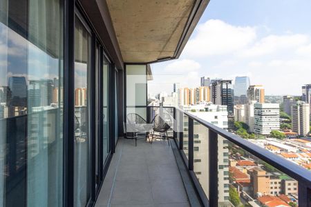 Studio à venda com 57m², 1 quarto e 1 vaga Studio à venda com 57m², 1 quarto e 1 vagaVaranda