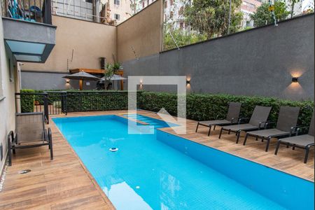 Apartamento para alugar com 27m², 1 quarto e sem vaga Apartamento para alugar com 27m², 1 quarto e sem vagaPiscina