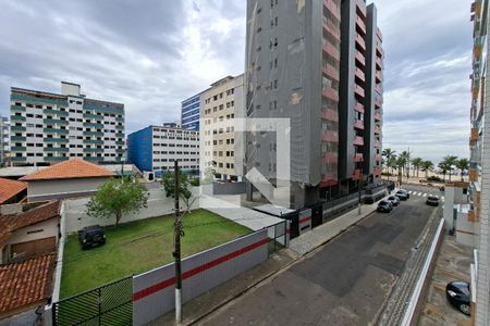 Vista da rua  de apartamento para alugar com 2 quartos, 60m² em Nova Mirim, Praia Grande