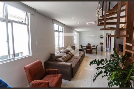 Sala 1 de apartamento à venda com 4 quartos, 300m² em Colégio Batista, Belo Horizonte