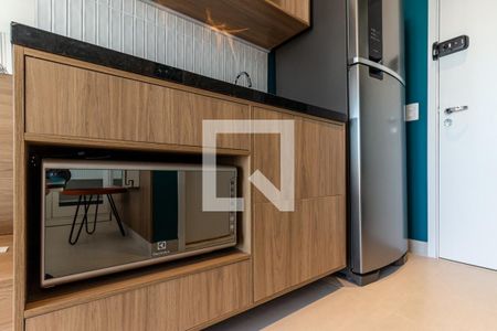 Studio para alugar com 27m², 1 quarto e sem vagaCozinha - Microondas e Armários