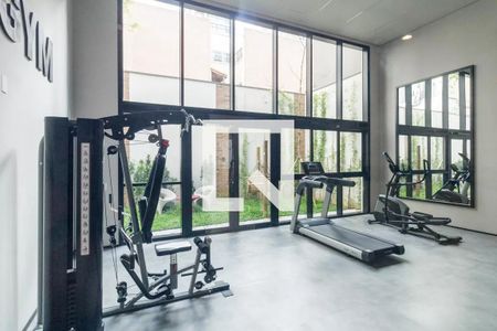 Studio para alugar com 27m², 1 quarto e sem vagaAcademia