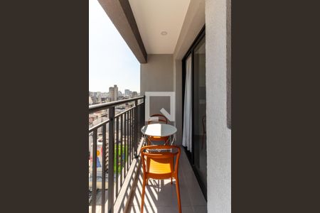 Studio para alugar com 27m², 1 quarto e sem vagaVaranda