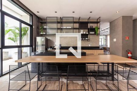 Studio para alugar com 27m², 1 quarto e sem vagaSalão de Festas