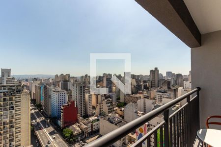 Studio para alugar com 27m², 1 quarto e sem vagaVaranda - Vista