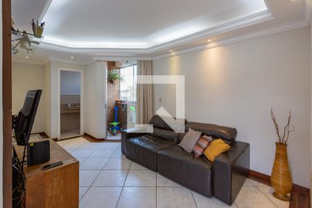 Sala de apartamento à venda com 3 quartos, 116m² em Pompéia, Belo Horizonte
