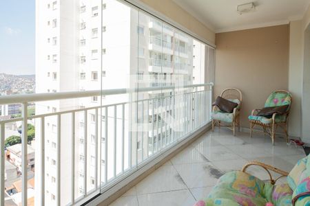 Sacada de apartamento à venda com 3 quartos, 104m² em Centro, São Bernardo do Campo