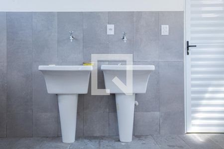 Detalhe da área de serviço de kitnet/studio para alugar com 1 quarto, 15m² em Barra Funda, São Paulo