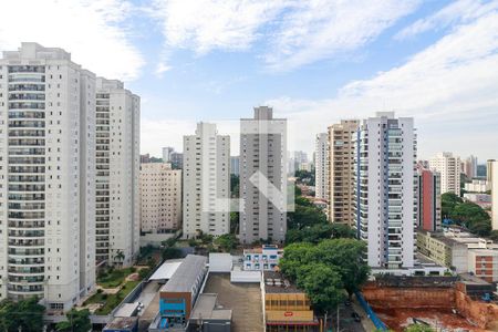 Sala - Vista de apartamento à venda com 3 quartos, 98m² em Santo Amaro, São Paulo