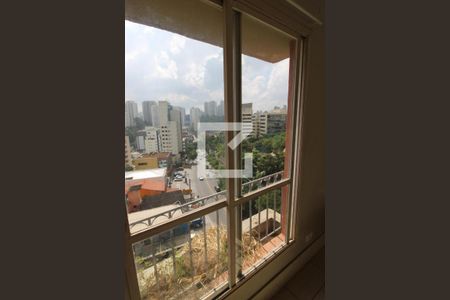 Detalhe Sala de apartamento à venda com 1 quarto, 33m² em Vila Andrade, São Paulo