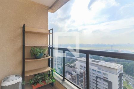 Varanda Sala de apartamento para alugar com 1 quarto, 42m² em Nova Piraju, São Paulo