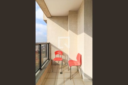 Varanda Sala de apartamento para alugar com 1 quarto, 42m² em Nova Piraju, São Paulo