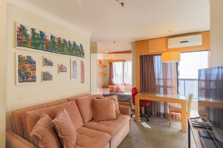 Sala de apartamento para alugar com 1 quarto, 42m² em Nova Piraju, São Paulo