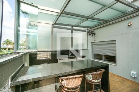 Apartamento à venda com 114m², 2 quartos e 2 vagasChurrasqueira