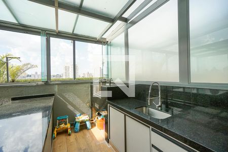 Apartamento à venda com 114m², 2 quartos e 2 vagasChurrasqueira