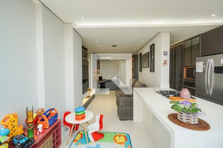 Sala de apartamento para alugar com 2 quartos, 114m² em Chácara Califórnia, São Paulo