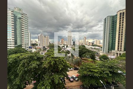 Vista da sala de apartamento para alugar com 2 quartos, 64m² em Setor Oeste, Goiânia