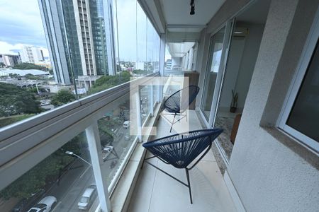 Apartamento para alugar com 64m², 2 quartos e 1 vagavaranda da sala 