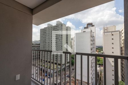 Varanda de apartamento à venda com 1 quarto, 23m² em Pinheiros, São Paulo