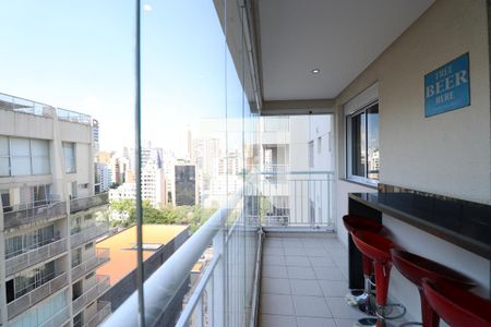 Varanda de apartamento à venda com 2 quartos, 67m² em Barra Funda, São Paulo