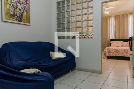Sala de apartamento para alugar com 1 quarto, 55m² em Copacabana, Rio de Janeiro