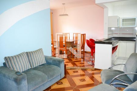 Sala  de apartamento para alugar com 3 quartos, 105m² em Vila Vivaldi, São Bernardo do Campo