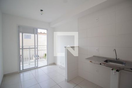 Sala / Cozinha de apartamento à venda com 1 quarto, 32m² em Vila Palmeiras, São Paulo