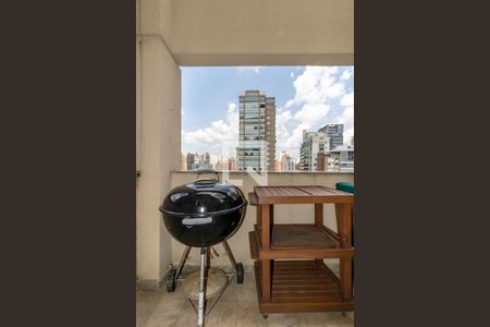 Terraço de apartamento à venda com 2 quartos, 72m² em Vila Nova Conceição, São Paulo