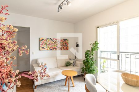 Sala de apartamento à venda com 2 quartos, 72m² em Vila Nova Conceição, São Paulo