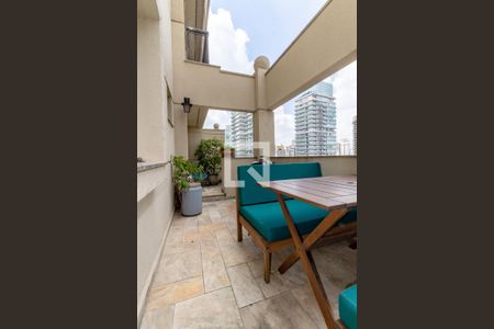 Terraço de apartamento à venda com 2 quartos, 72m² em Vila Nova Conceição, São Paulo
