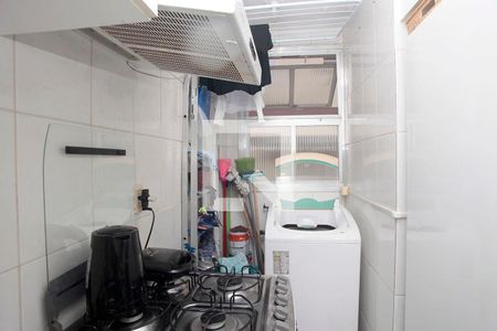 Cozinha + Área de Serviço de kitnet/studio à venda com 1 quarto, 30m² em Centro Histórico, Porto Alegre