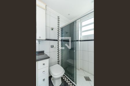 Banheiro da Suíte  de casa de condomínio à venda com 3 quartos, 75m² em Botafogo, Campinas