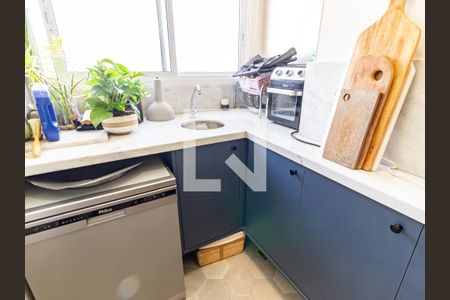 Apartamento à venda com 64m², 2 quartos e 1 vagaCozinha e Área de Serviço