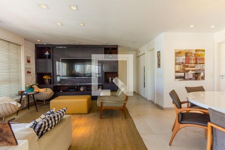 Sala de apartamento à venda com 3 quartos, 158m² em Indianópolis, São Paulo