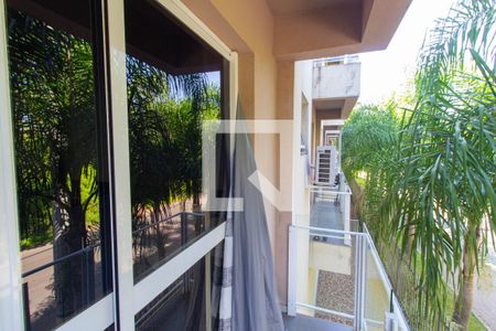Varanda Quarto de apartamento à venda com 1 quarto, 44m² em Campestre, São Leopoldo