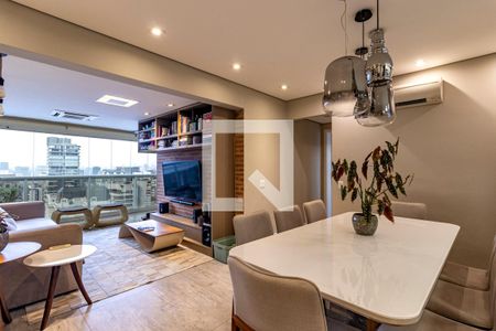 Sala de apartamento à venda com 1 quarto, 88m² em Vila Nova Conceição, São Paulo