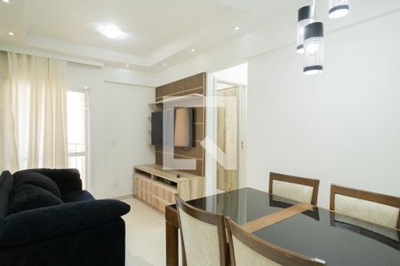 Sala de apartamento à venda com 2 quartos, 60m² em Baeta Neves, São Bernardo do Campo