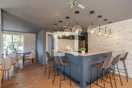 Apartamento para alugar com 59m², 2 quartos e 1 vagaÁrea comum - Salão de festas