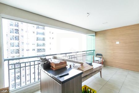 Varanda gourmet de apartamento para alugar com 3 quartos, 118m² em Baeta Neves, São Bernardo do Campo
